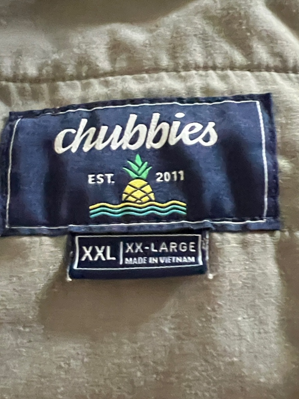 Chubbies Everywhere 8” Shorts Size XXL - Picture 3 of 4